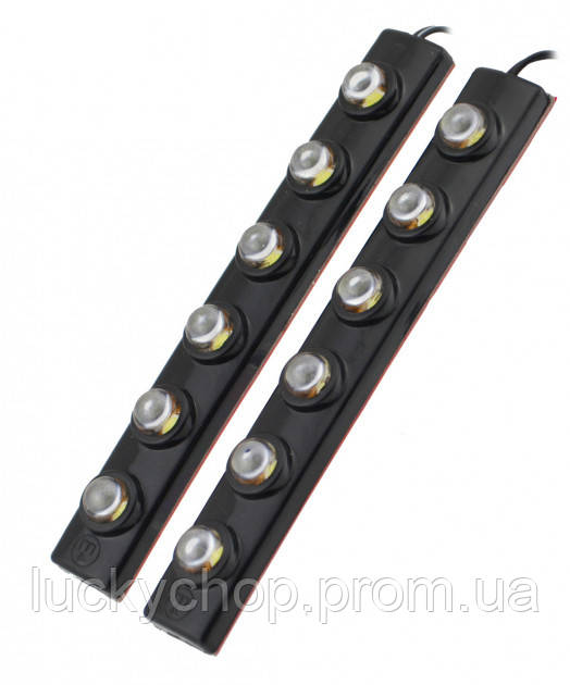 

Гибкие дневные ходовые огни DRL 1202-6 (2 планки), Белый