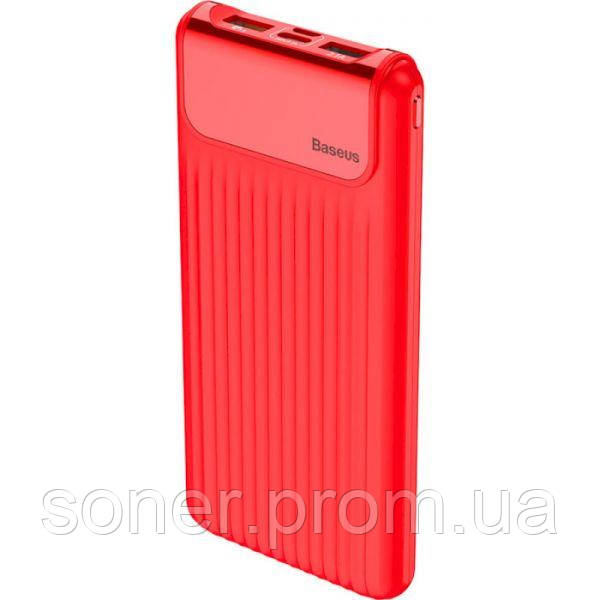 

Внешний аккумулятор Baseus Thin Power Bank 10000mAh Red (PPYZ-C09)