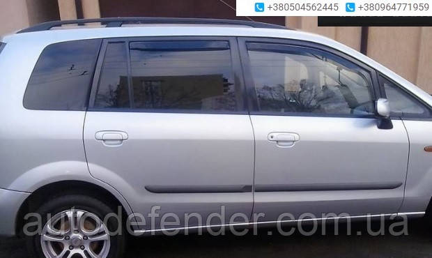 

Дефлекторы окон (вставные!) ветровики Mazda Premacy 1999-2005 4шт., HEKO, 23129