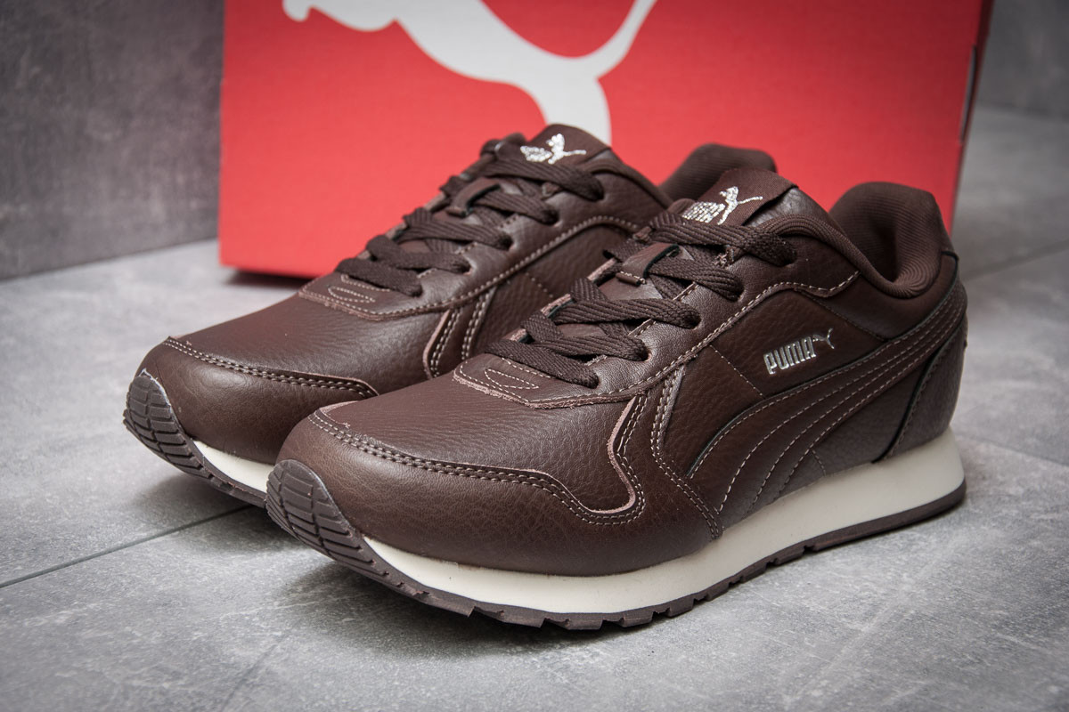 

Кроссовки мужские 11944, Puma Runner, коричневые, < 45 > р. 45-28,8см.