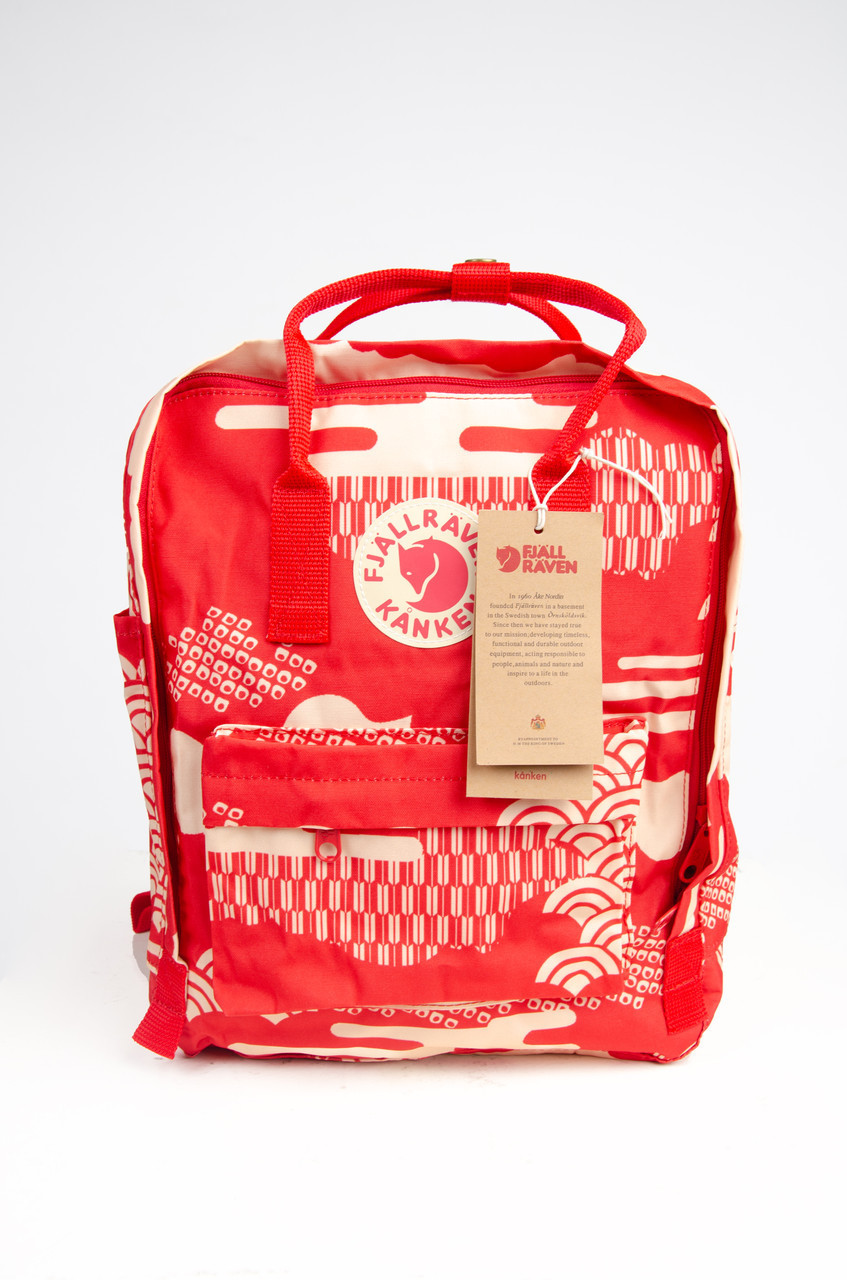 

Рюкзак Fjallraven Kanken Classic Art 16 л Красный (FK16-49)