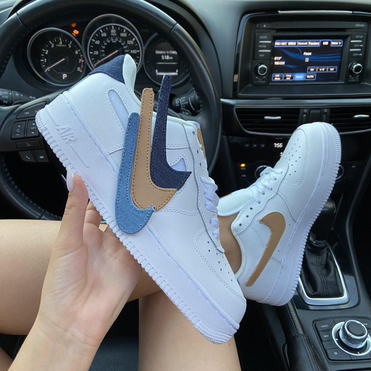 

Женские кроссовки Nike Air Force 1 07 LV8 3 Removable Swoosh / Найк Аир Форс 1 ЛВ8 3 Белые 39, Белый