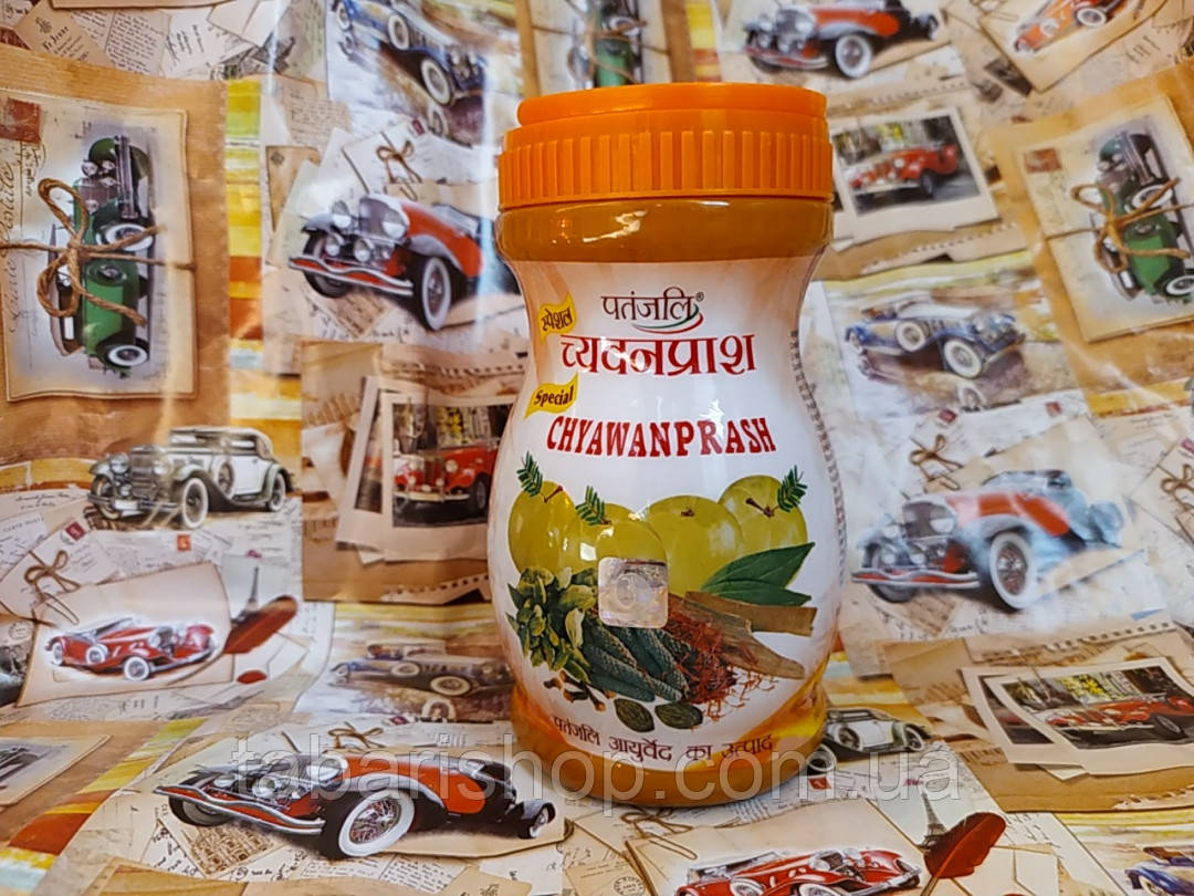 

Чаванпраш Патанджали с шафраном, Сhyawanprash Patanjali, 500 гр