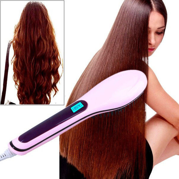 

Электрическая расческа выпрямитель для волос Fast Hair Straightener HQT-906 выравнивание расческой! доверие