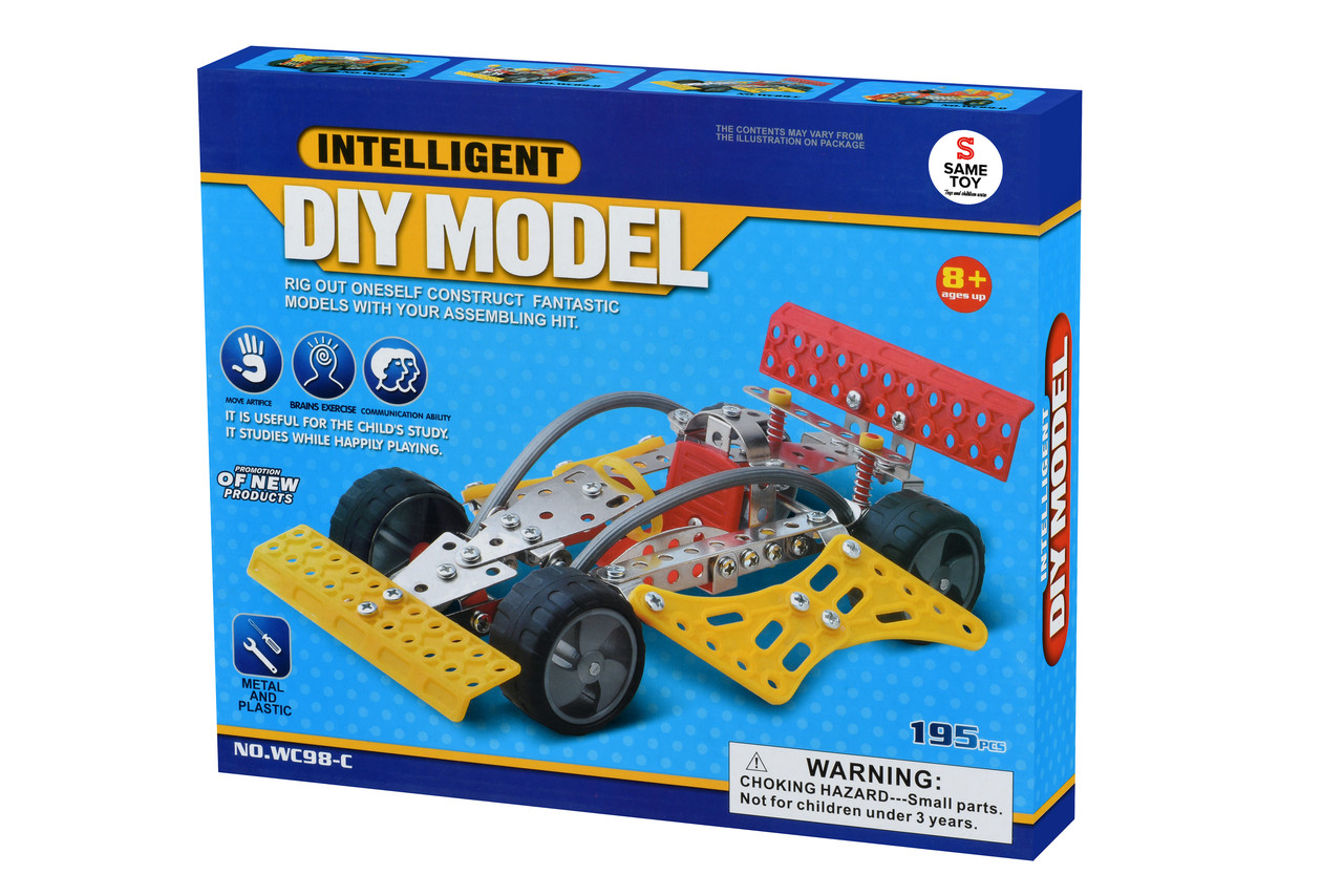 

Конструктор металлический Same Toy Inteligent DIY Model 195 шт. (WC98CUt)