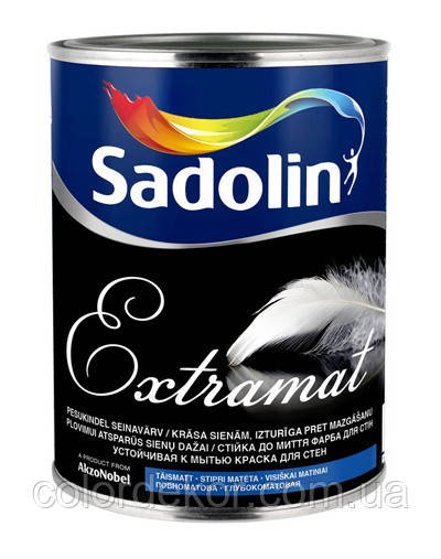 

Краска для стен и потолка Sadolin INOVA EXTRAMAT ( Инова Экстрамат) 1л, Белый