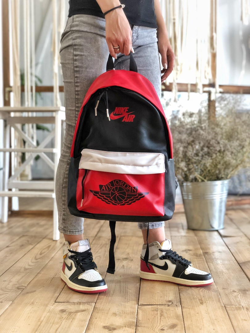 

Рюкзак Nike Air Jordan Black Red(AAA+), Красный