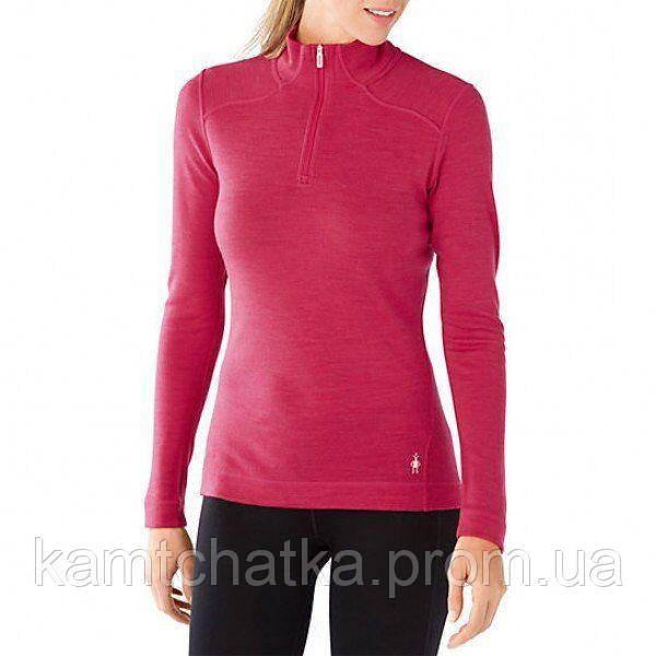 

Термофутболка женская Smartwool NTS Mid 250 Zip T Potion Pink Heather, р.L (SW SS221.907-L)