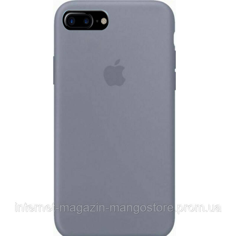 

Чехол Silicone Case Full Protective (AA) для Apple iPhone 7 plus / 8 plus (5.5"), Серый / lavender gray