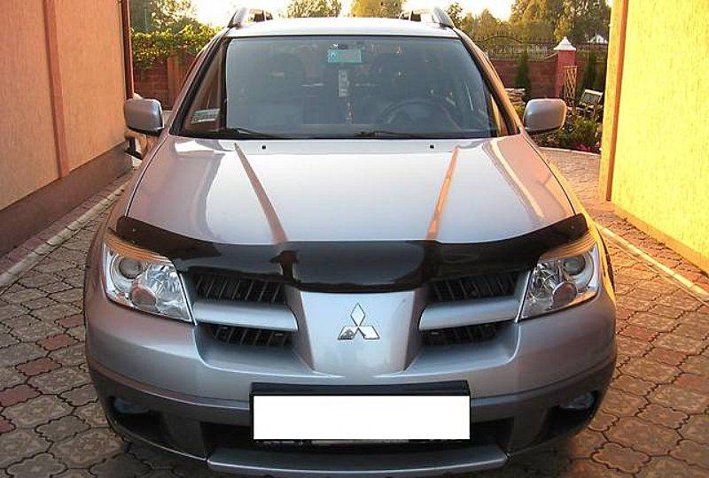 

Дефлектор капота (мухобойка) MITSUBISHI OUTLANDER 2001-2007