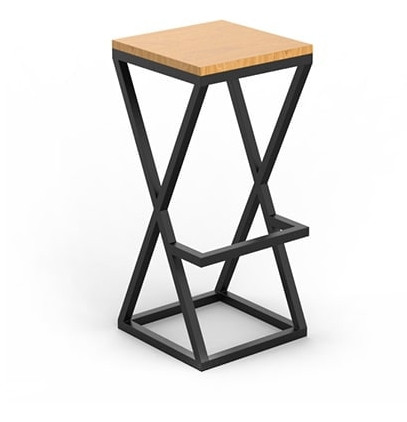 Стул из металла в стиле ЛОФТ Стильный стул Лофт подойдет для баров, кафе, кухни студии, и просто для себя, фото 1