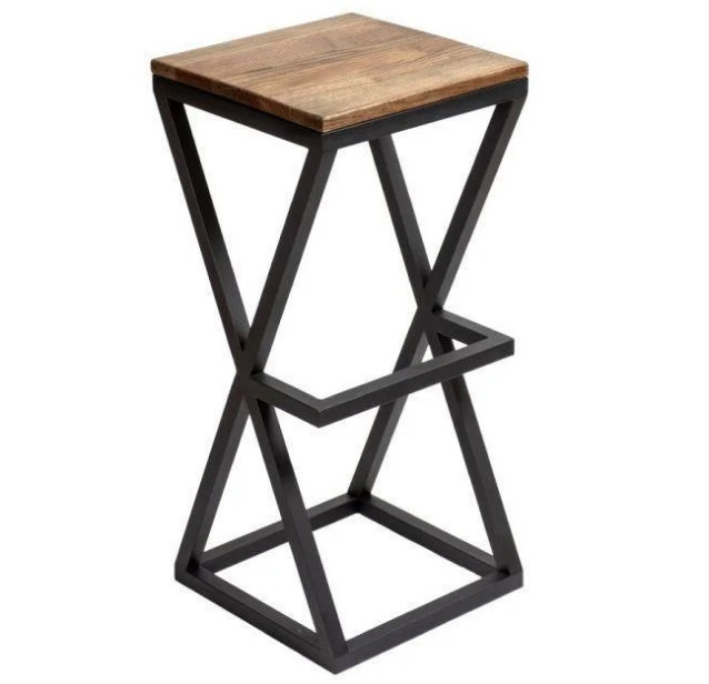 Стул из металла в стиле ЛОФТ Стильный стул Лофт подойдет для баров, кафе, кухни студии, и просто для себя, фото 9