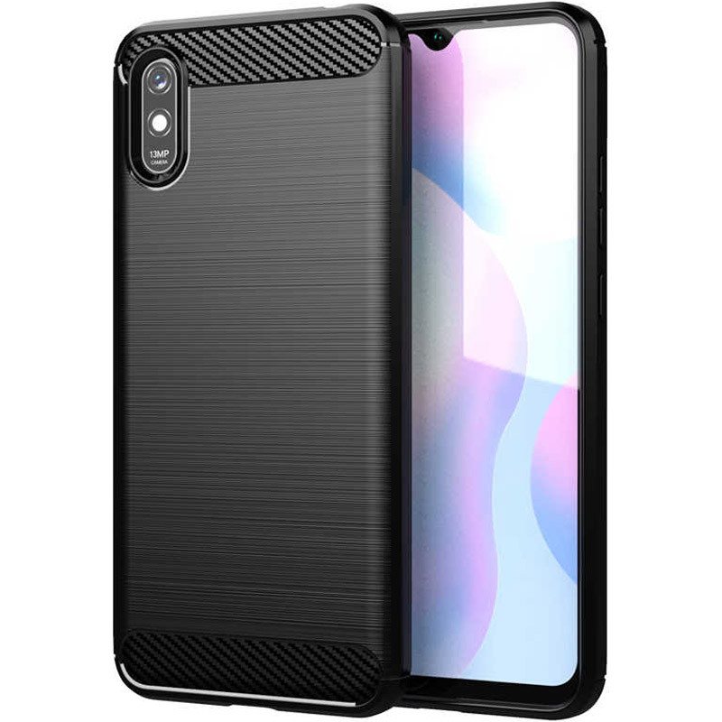 

TPU чехол Slim Series для Xiaomi Redmi 9A, Черный