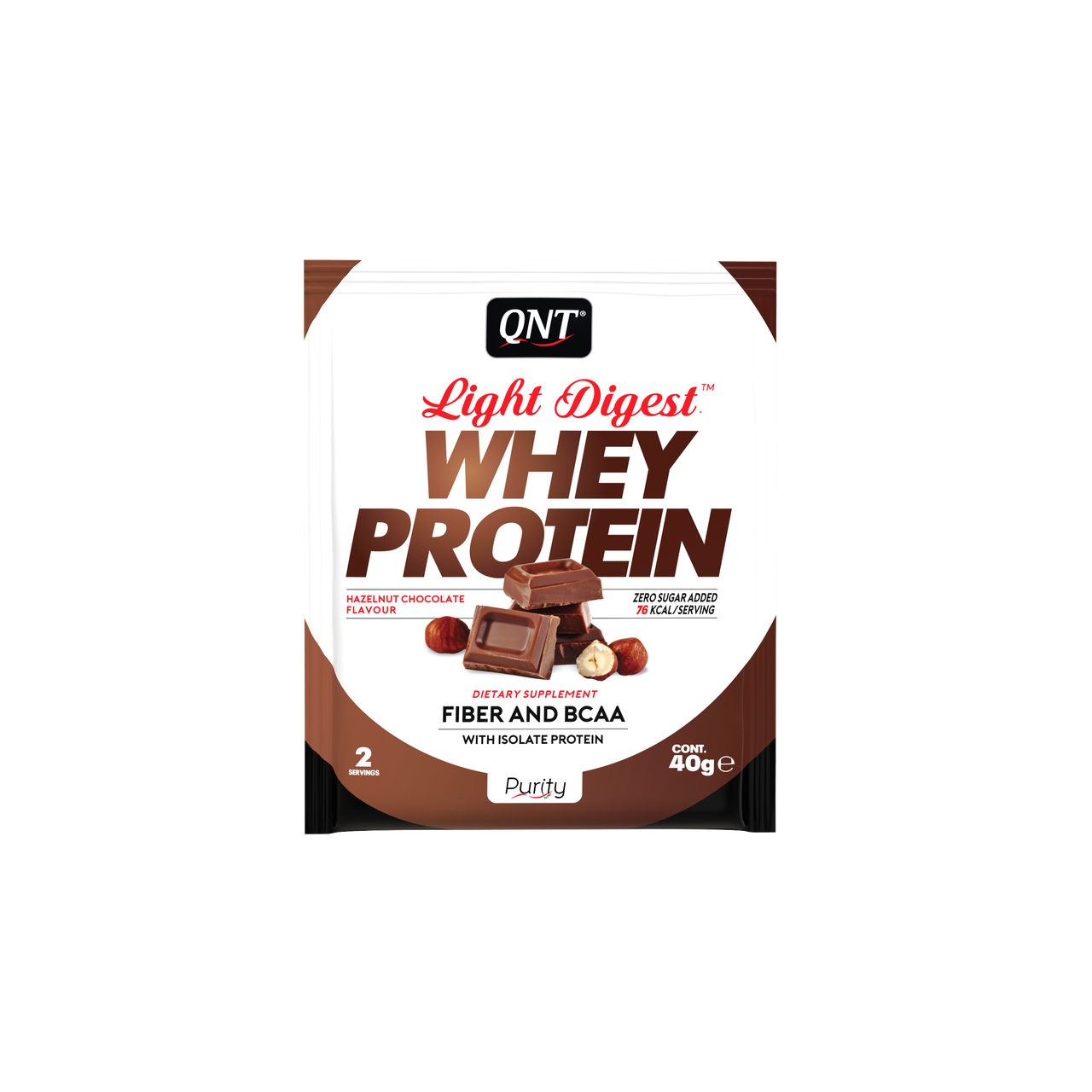 

Сывороточный протеин концентрат QNT Light Digest Whey protein (500 г) кюнт nut chocolate