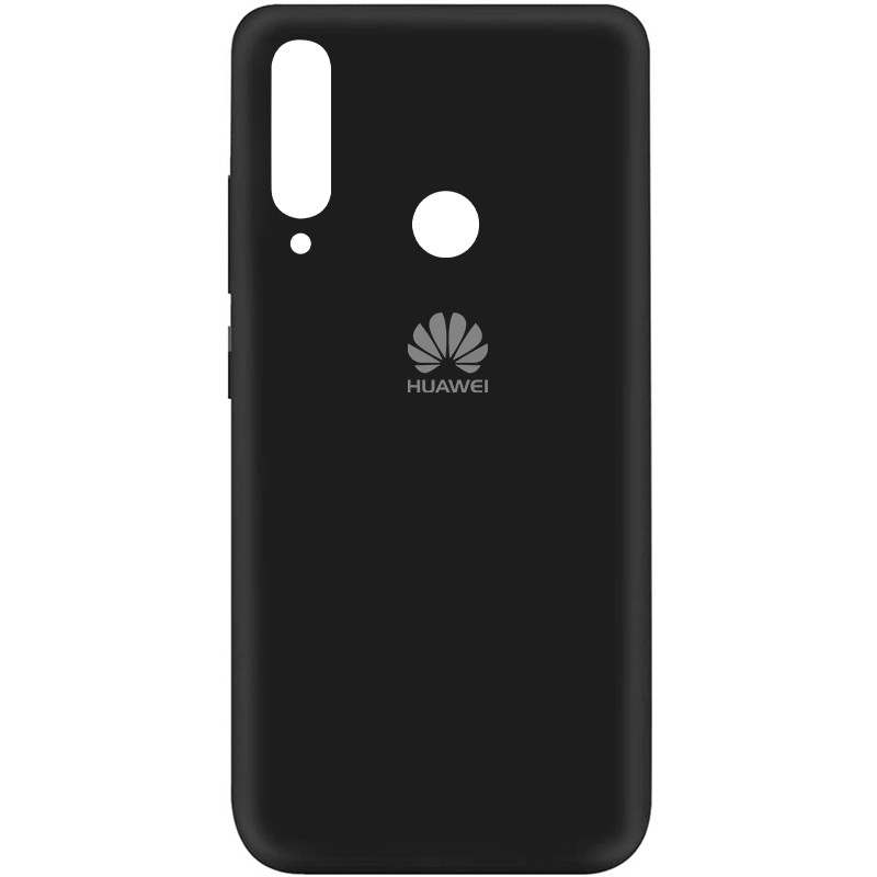 

Силиконовый чехол с микрофиброй (A) для Huawei Y6p, Черный / black