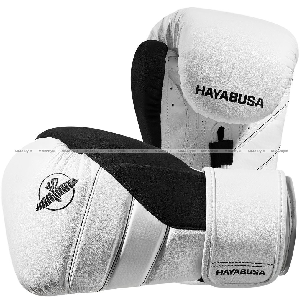 

Боксерские перчатки Hayabusa T3 Boxing Gloves White Black, Белый/черный