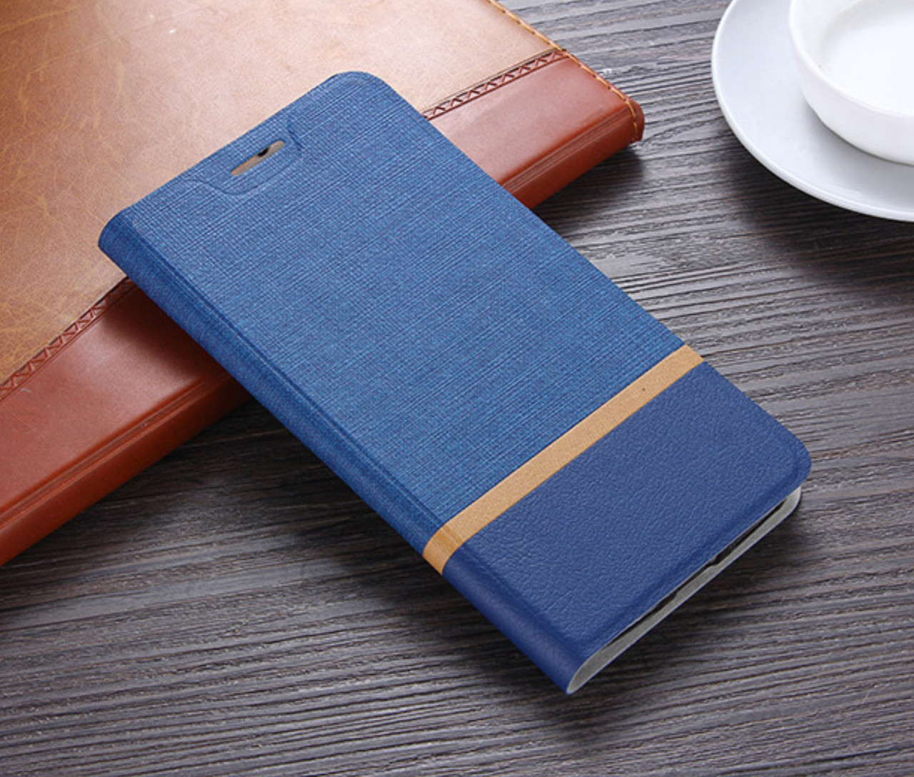 

Чехол-книжка Canvas line для ZTE Nubia Z17 / ZTE Nubia Z17 lite Синий