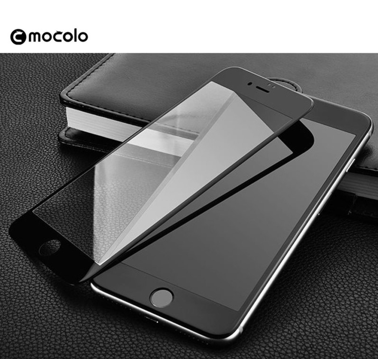 

Cтекло Mocolo 5D/3D EDGE PREMIUM для Apple iPhone 8 (полный клей), Черный