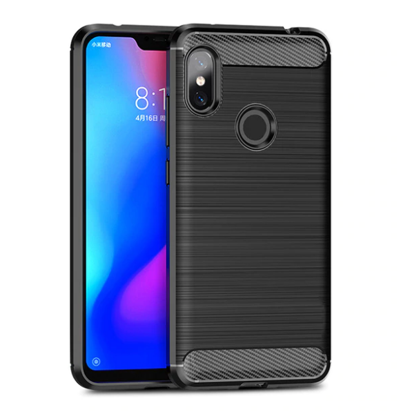 

Чехол Carbon Fiber для Xiaomi Redmi Note 6 PRO, Черный