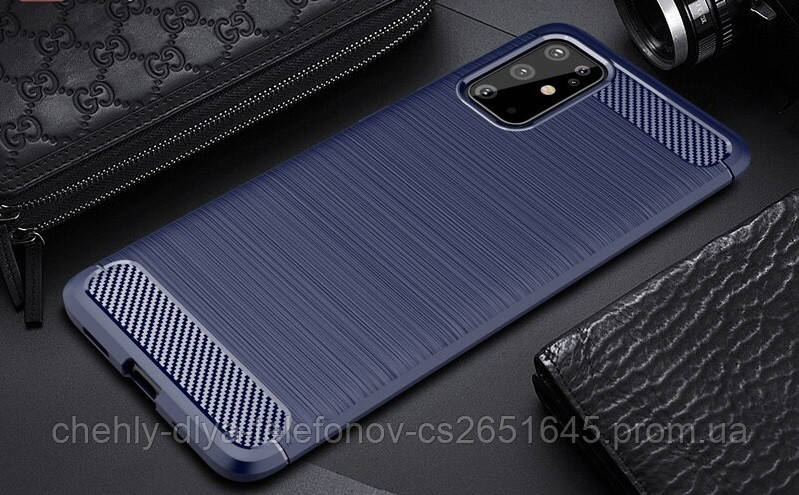 

TPU чехол Urban для Samsung Galaxy S20 Plus синий