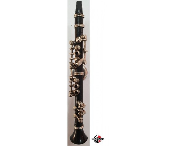 

ALBERTS GIFTS 39237 Clarinet 3 "Black Сувенир значок с магнитом