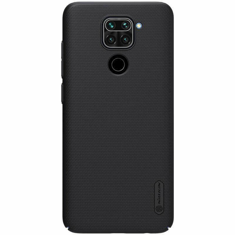 

Пластиковый чехол NILLKIN Frosted Shield для Xiaomi Redmi Note 9 / Redmi 10X - Black