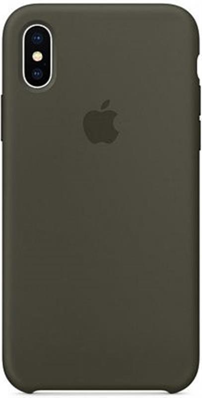 

Чехол-накладка Toto Silicone Case для Apple iPhone XS Max Dark Grey (F_76333, Темно-серый