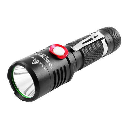 

Фонарь Police 729S-T6, ЗУ micro USB, 1х18650, зажим, Box