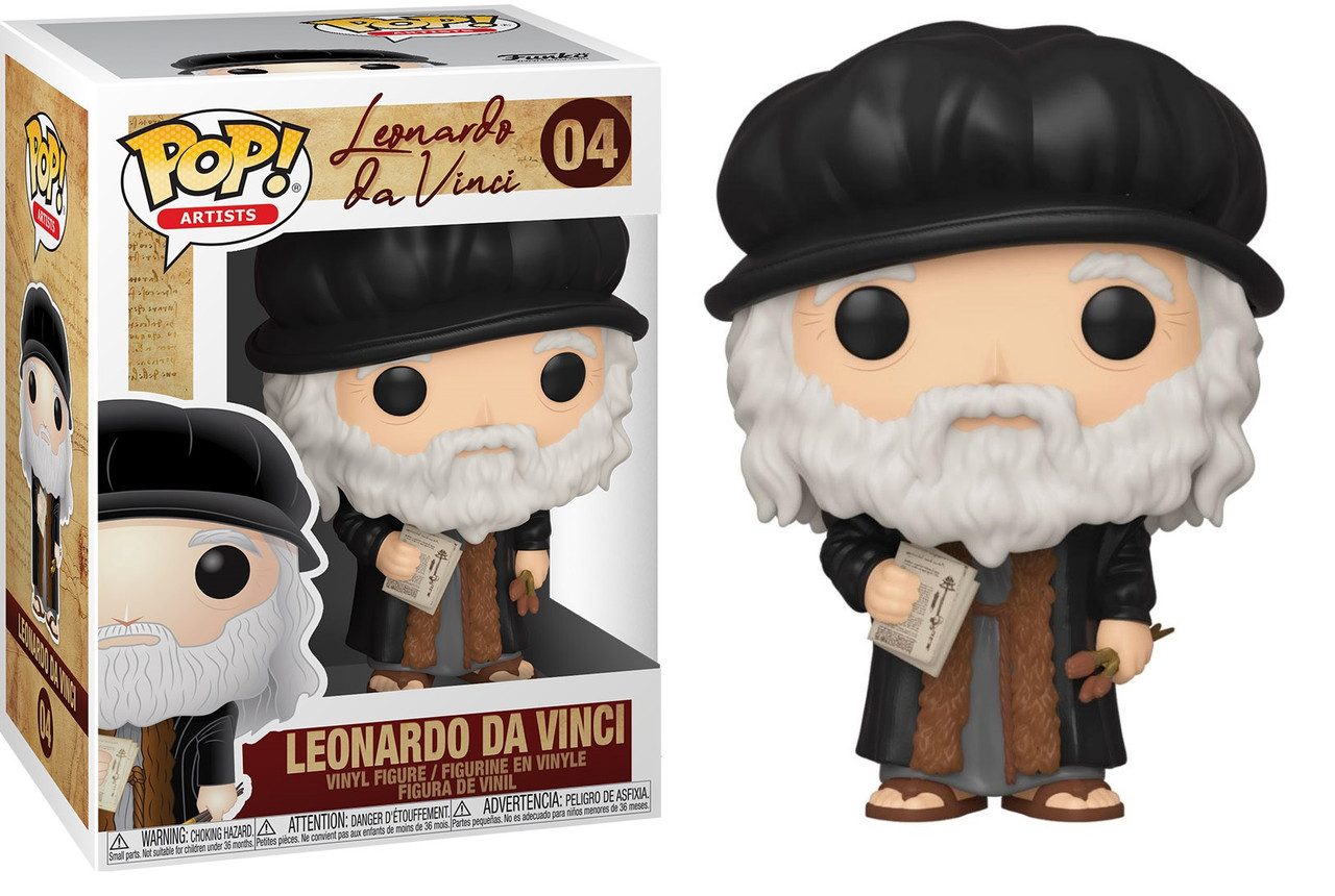 

Фигурка Funko Pop Фанко Поп Леонардо да Винчи Leonardo da Vinci 10 см Movie LDV 04