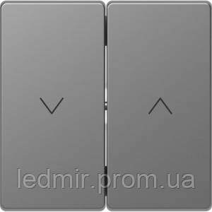 

Клавиша двойная кнопочный Schneider Merten D-Life сталь жалюзи (MTN3855-6036)