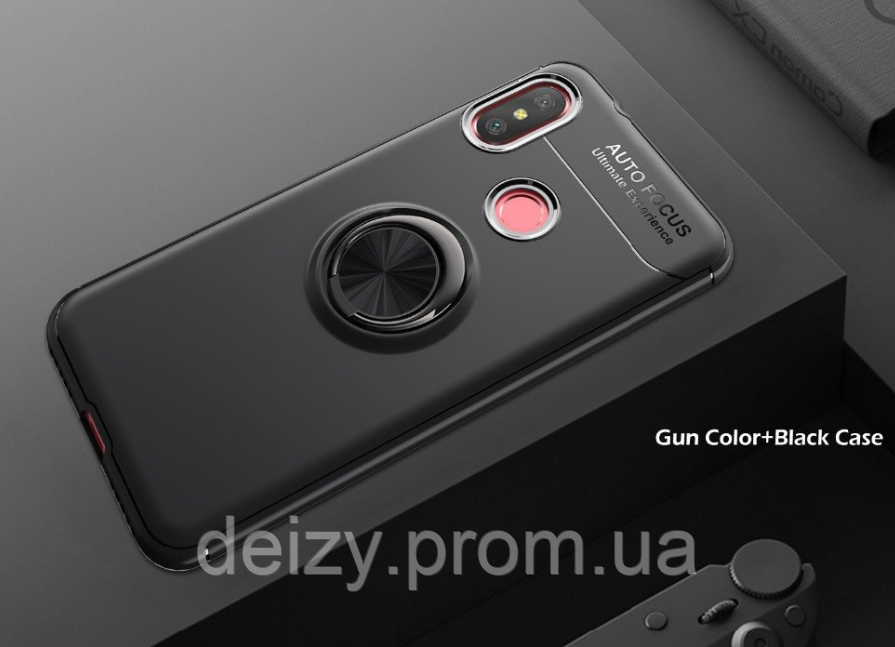 

Тонкий бампер с кольцом AUTO FOCUS для Xiaomi Mi 9T / Xiaomi Mi 9T Pro / Xiaomi Redmi K20 / Redmi K20 Pro, Черный