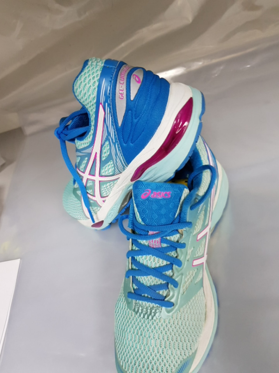 

Кроссовки мужские, женские Asics GEL-CUMULUS 18 T6C8N 40размер 25,5см стелька оригинал