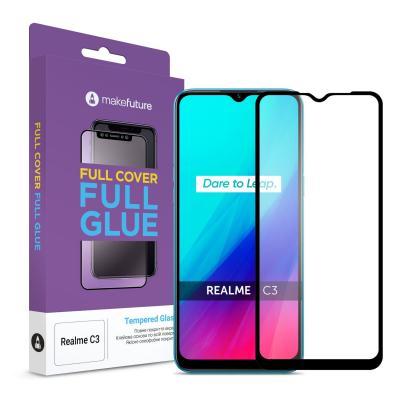 

Стекло защитное MakeFuture Realme C3 Full Cover Full Glue (MGF-RC3)