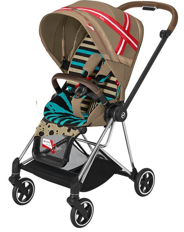 

Коляска Cybex Mios Lux R KK One Love multicolor прогулочная, Бежевый