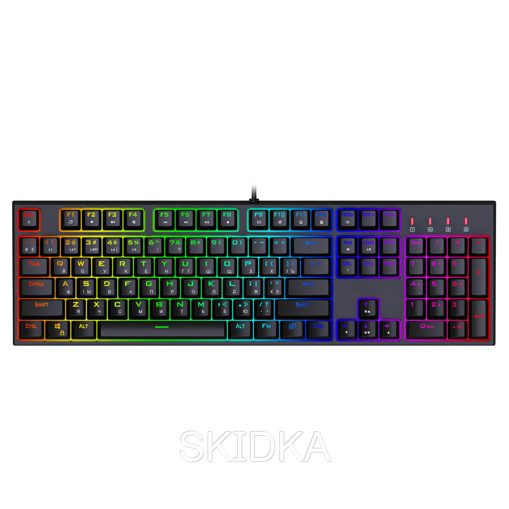 

Клавиатура 1stPlayer DK5.0 RGB Outemu Blue (DK5.0-BL) USB