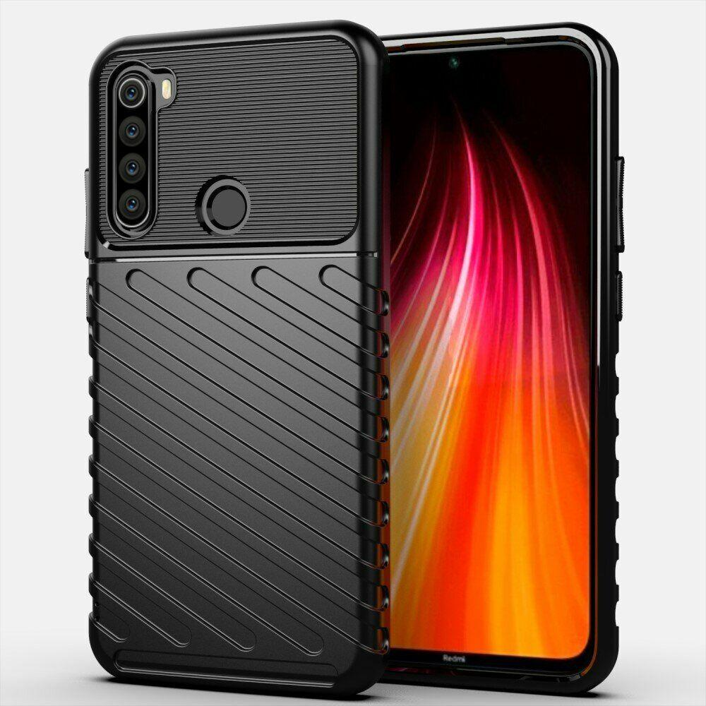 

Защитный чехол Deexe Thunder Series для Xiaomi Redmi Note 8 - Black