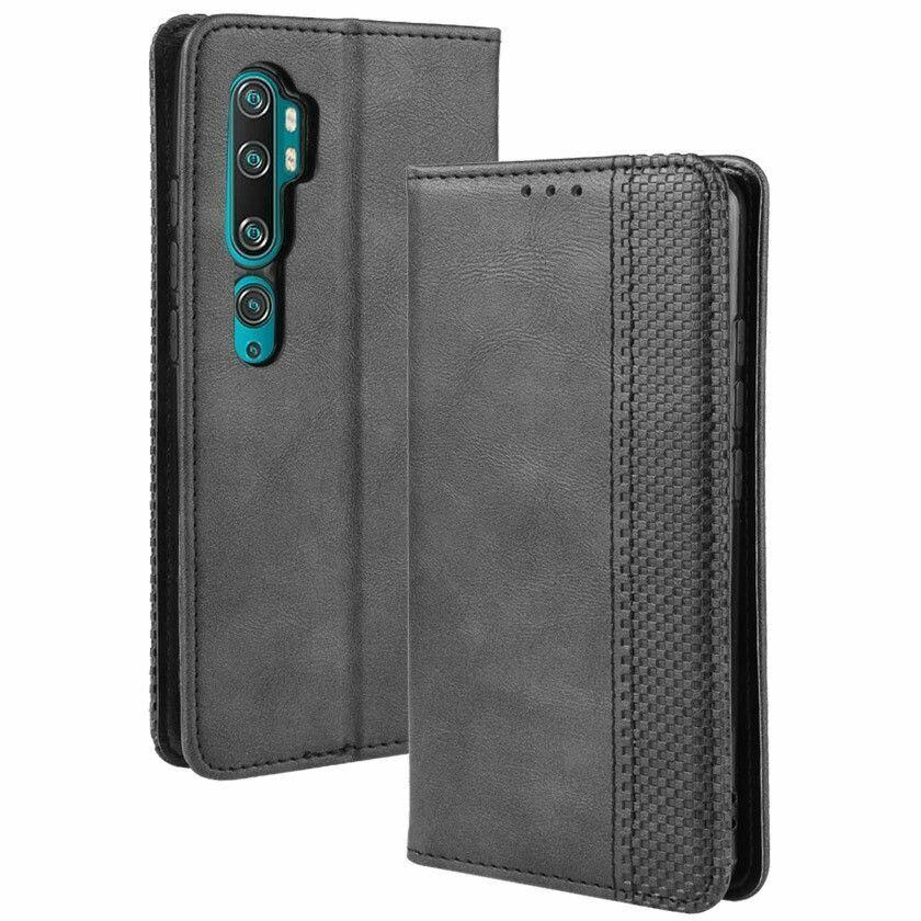 

Чехол Deexe Retro Style для Xiaomi Mi Note 10 / Note 10 Pro - Black