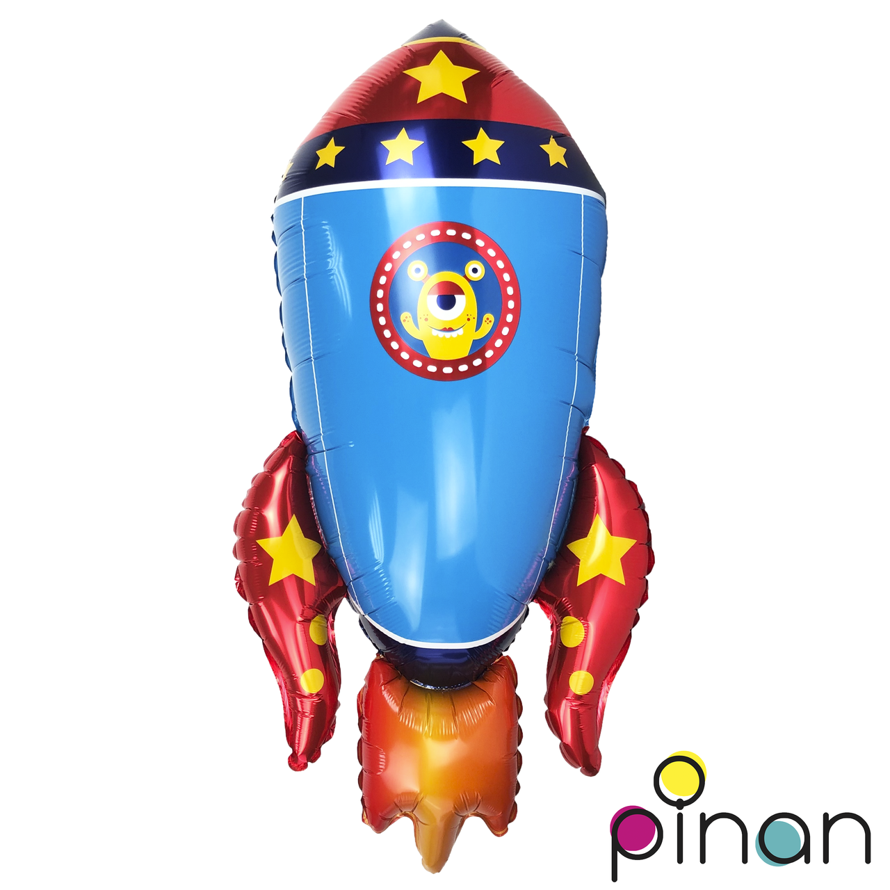 

Фольгированный шар 35’ Pinan Космос Ракета синяя, 88 см