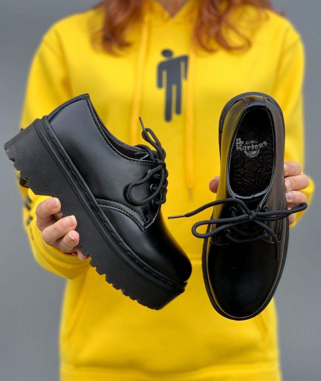 

Туфли Dr. Martens 1461 Mono Black Platform, Разноцвет