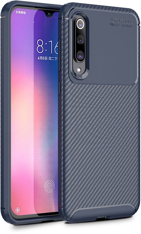 

Чехол для телефона TOTO TPU Carbon Fiber 1,5mm Case Xiaomi Mi 9 SE Dark Blue