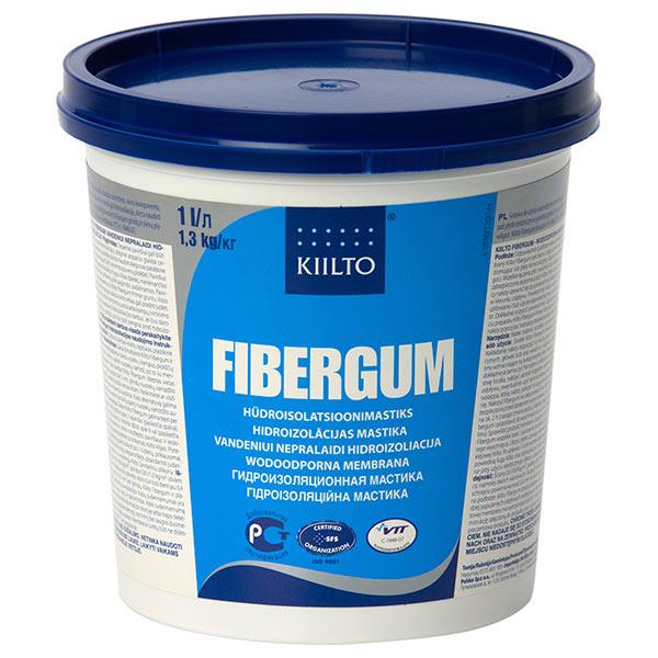 

Мастика гидроизоляционная Kiilto Fibergum 1 кг
