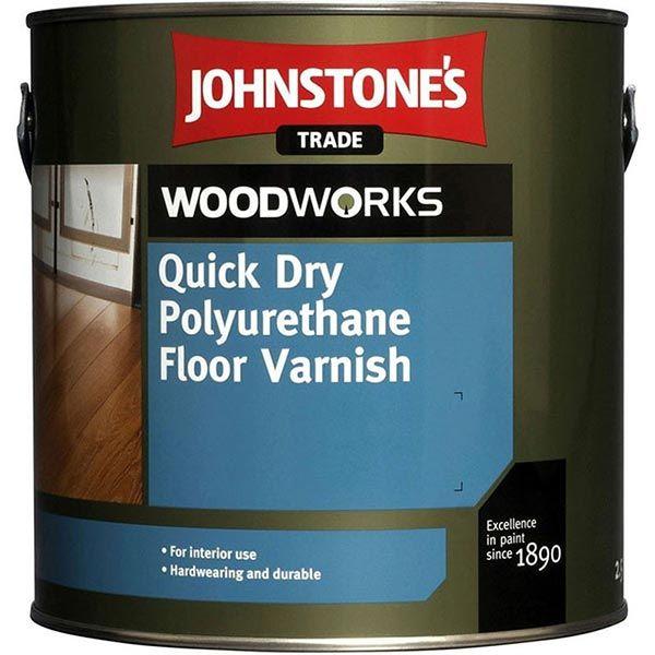 

Лак Johnstone's Quick Dry Polyurethane Floor Varnish Clear Satin 5 л