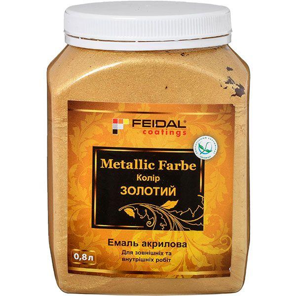 

Эмаль Feidal Metallic Effect Золото 800 мл