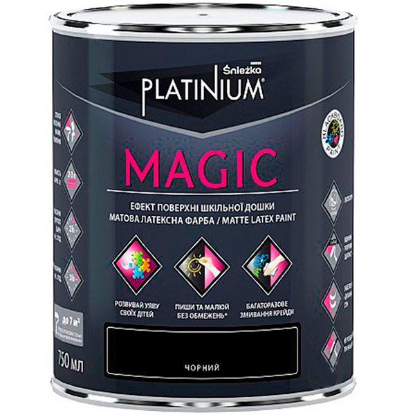 

Краска Sniezka Platinium Magic черная матовая 0.75 л