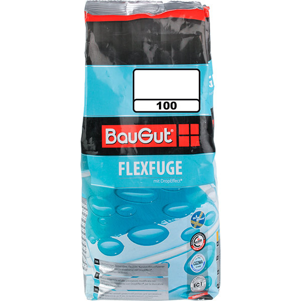 

Фуга BauGut Flexfuge 100 белая 2 кг