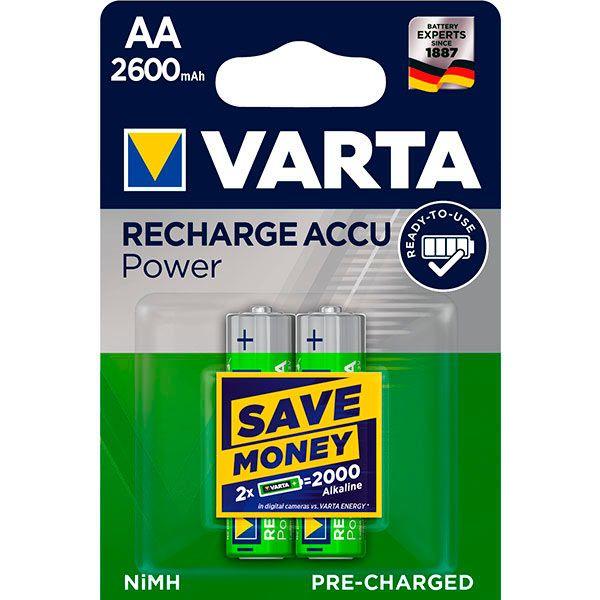 

Батарейка Varta ACCU AA 2600mAh Ready 2 USE