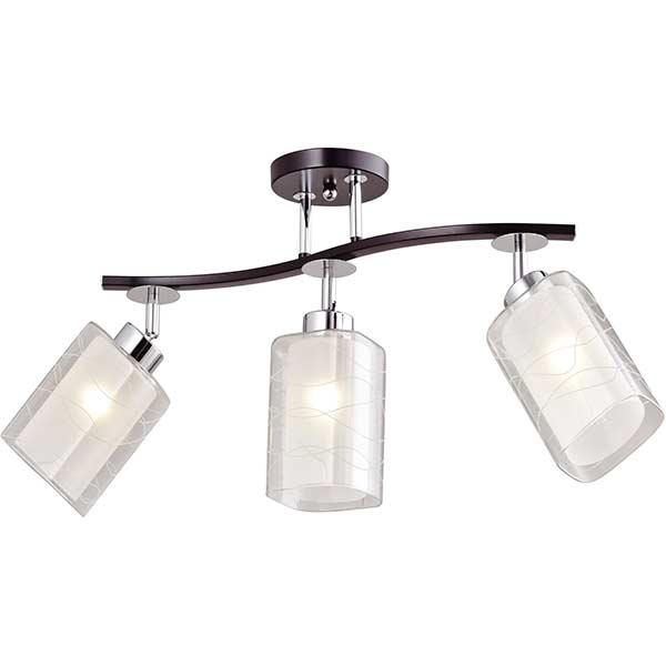 

Люстра Victoria Lighting потолочная 3xE27 хром/белый Soka/PL3