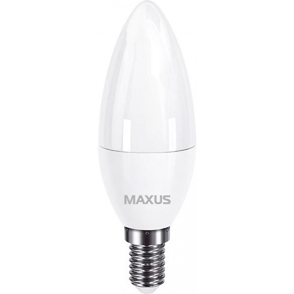 

Лампа светодиодная Maxus 7 Вт C37 матовая E14 220 В 3000 К 1-LED-733