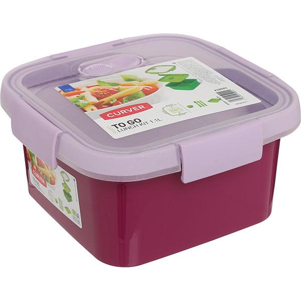 

Ланч-бокс Curver To Go Lunch Kit (232685) фиолетовый 1.1 л