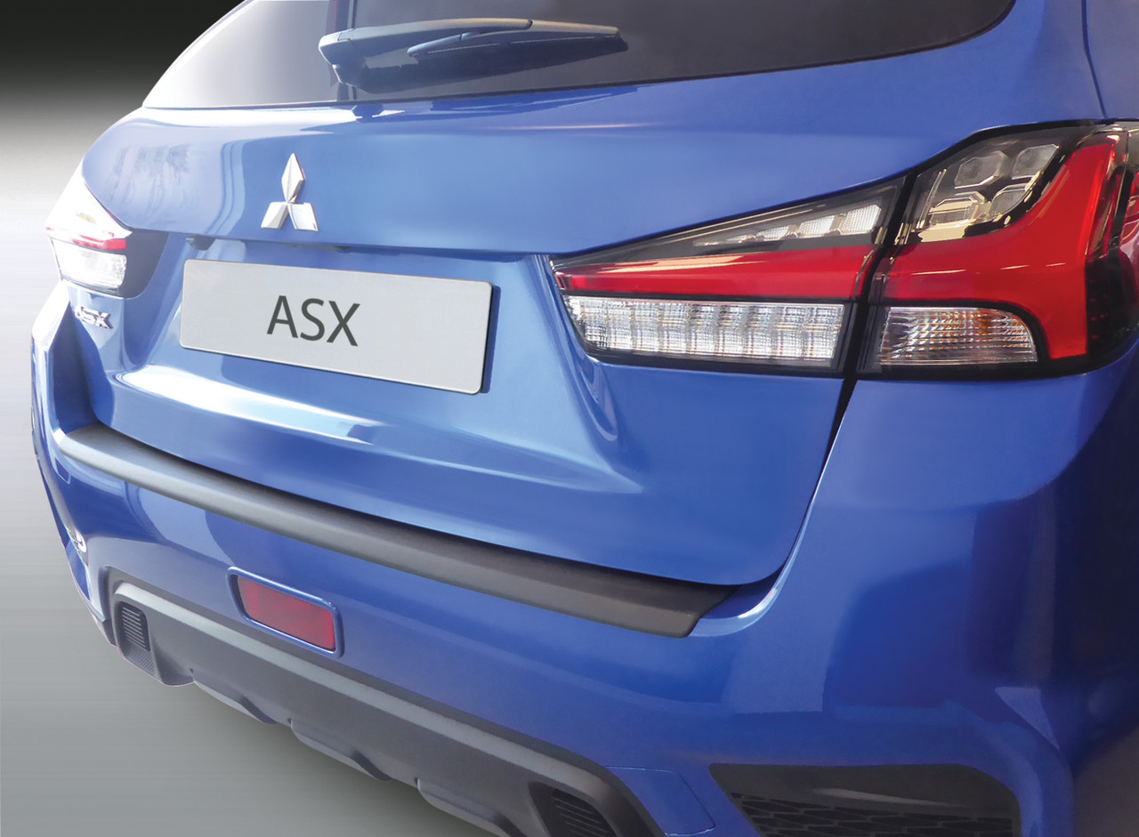 Пластикова захисна накладка на задній бампер для Mitsubishi ASX 2019+, фото 2
